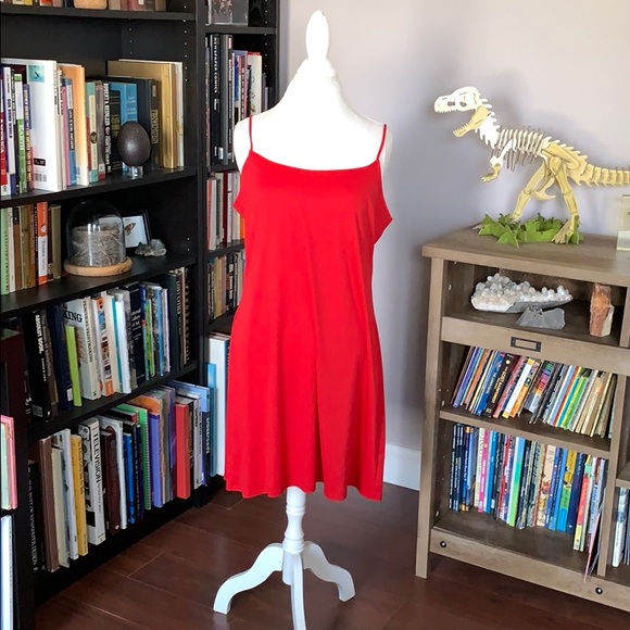 Two in one little red dress - Picture 2 of 3